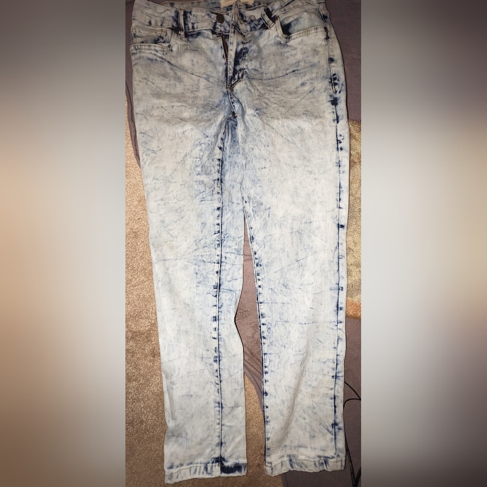 Refinery republic jeans men's stone washed